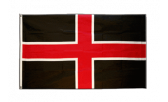 Flagge Großbritannien Durham City