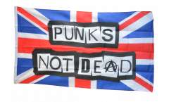 Flagge Großbritannien Punks Not Dead
