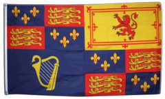 Flagge Großbritannien Royal Banner 1603-1689 und 1702-1707