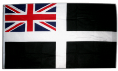 Flagge Großbritannien St. Piran Cornwall Ensign