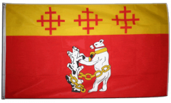 Flagge Großbritannien Warwickshire