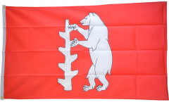 Flagge Großbritannien Warwickshire neu