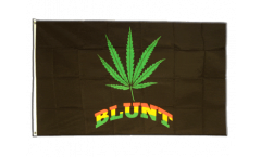 Flagge Hanf Blunt