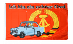 Flagge Ich bin ein echter Ossi