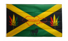 Flagge Jamaika Reggae