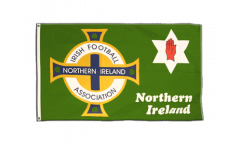 Flagge Nordirland Football Association grün