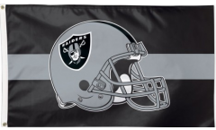Flagge Oakland Raiders Helmet