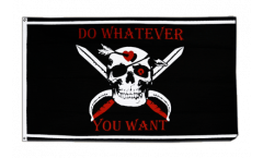 Flagge Pirat Do whatever you want