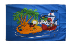 Flagge Pirat Piratenschiff