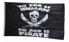 Flagge Pirat To Err is Human, to Arr is Pirate