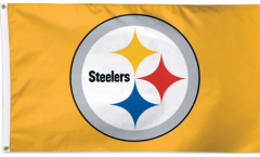 Flagge Pittsburgh Steelers Gold