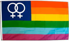 Flagge Regenbogen Lesbisch Venus Women