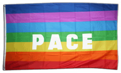 Flagge Regenbogen mit PACE