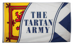 Flagge Schottland Tartan Army