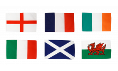 Flagge Six Nations Turnier