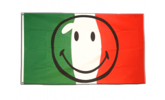 Flagge Smiley Italien