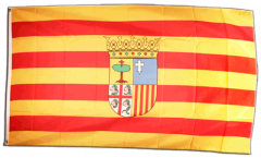 Flagge Spanien Aragonien