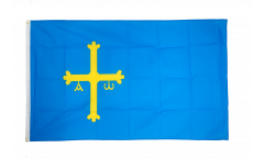 Flagge Spanien Asturien