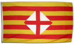 Flagge Spanien Barcelona