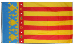 Flagge Spanien Valencia
