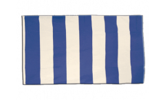 Flagge Streifen blau weiß