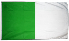 Flagge Streifen grün weiß