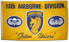 Flagge USA 13th Airborne