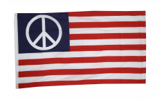 Flagge USA PEACE