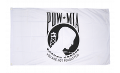 Flagge USA Pow Mia weiß