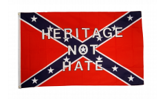Flagge USA Südstaaten Heritage not Hate