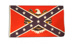 Flagge USA Südstaaten mit großem Adler