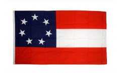 Flagge USA Südstaaten Stars and Bars 1861