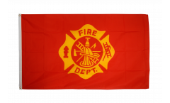 Flagge USA US Fire Department
