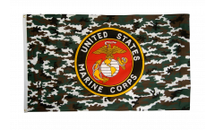 Flagge USA US Marine Corps Camouflage