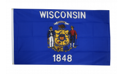 Flagge USA Wisconsin