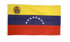 Flagge Venezuela 8 Sterne mit Wappen
