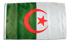 Flagge mit Hohlsaum Algerien