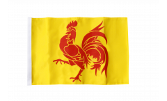 Flagge mit Hohlsaum Belgien Wallonien
