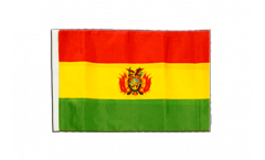 Flagge mit Hohlsaum Bolivien