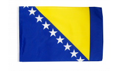 Flagge mit Hohlsaum Bosnien-Herzegowina