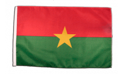 Flagge mit Hohlsaum Burkina Faso