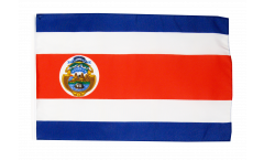 Flagge mit Hohlsaum Costa Rica