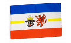 Flagge mit Hohlsaum Deutschland Mecklenburg-Vorpommern
