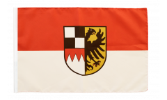 Flagge mit Hohlsaum Deutschland Mittelfranken