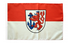 Flagge mit Hohlsaum Deutschland Stadt Düsseldorf
