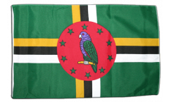 Flagge mit Hohlsaum Dominica