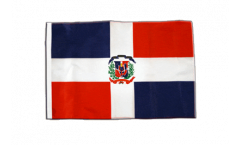 Flagge mit Hohlsaum Dominikanische Republik