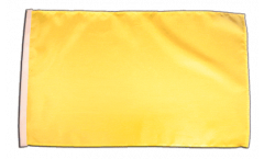 Flagge mit Hohlsaum Einfarbig Gelb