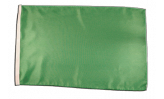 Flagge mit Hohlsaum Einfarbig Grün