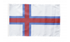 Flagge mit Hohlsaum Färöer-Inseln